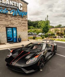 Paint Protection Film Ford GT PPF Paint Protection Film Black Ford GT